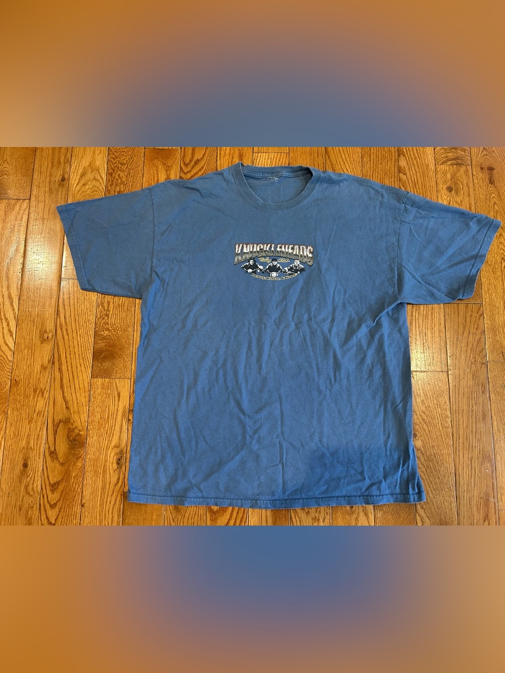 Vintage 2008 Three Stooges Knuckleheads Riding Club T-Shirt Mens L / XL Biker - Picture 4 of 8